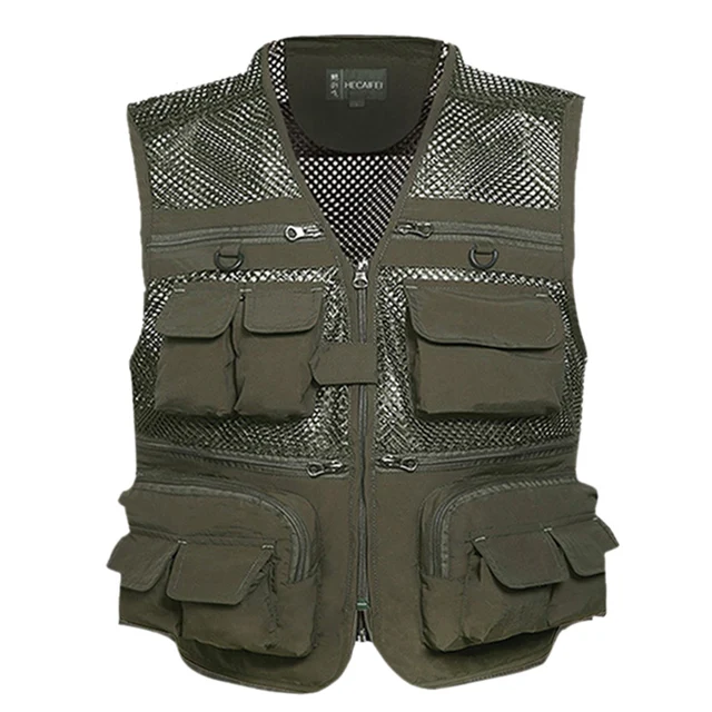 Veste de Chasse Poches Réglable Gilet déquitation Gilet de Plein air pour Cyclisme Camping Chasse Pêche Photographie Gilets de Randonnée Multi-Poches en Maille Asvert Gilet de Pêche Homme Noir Veste de Chasse Poches Réglable Gilet déquitation Gilet de Plein air pour Cyclisme Camping Chasse Pêche Photographie Gilets de Randonnée Multi-Poches en Maille Asvert Gilet de Pêche Homme Noir