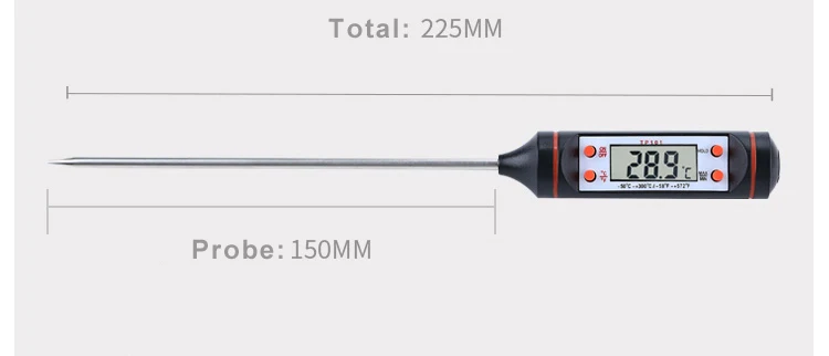 Кухня Еда выпечки измерительный термометр Температура воды крем температура метр жарки зонд Тип