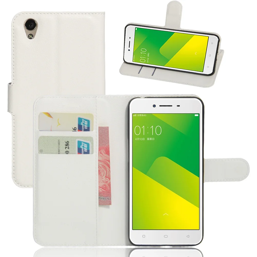 Мобильный Телефонные Чехлы для OPPO A37 случае раскладушка флип PU покрытие края