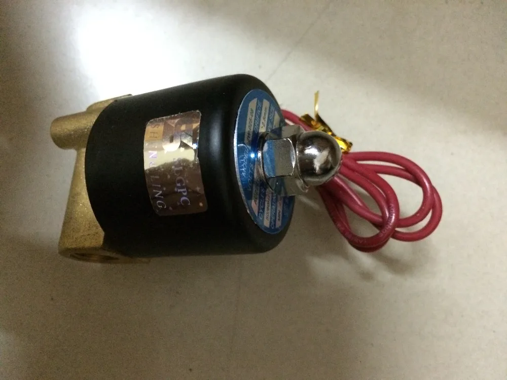 

110V 1/4" lpg lng solenoid valve normally closed and open for power on brass valve solenoid,burner solenoid valve