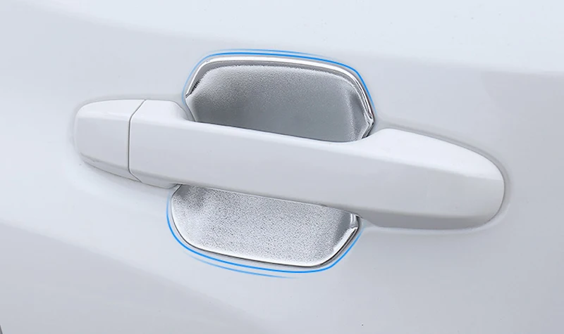 ABS Matte Car Exterior Outer Door Handle Bowl Cover 4PCS for Subaru Forester