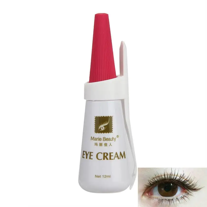Новинка 2017 белый клей для накладных ресниц Marie Beauty 12 мл крем глаз M13X13|marie beauty|false