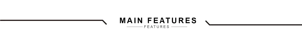 main features
