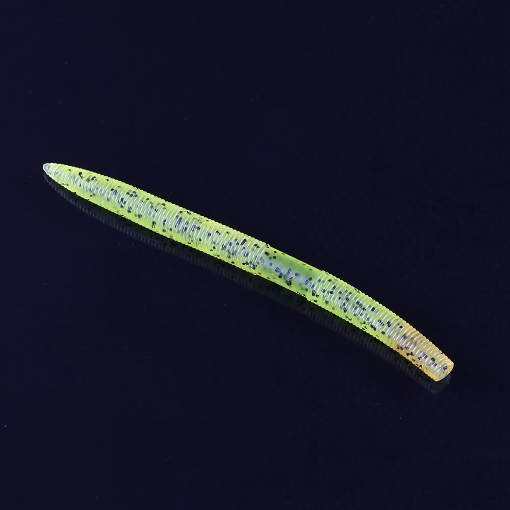 5pcsPack 14cm9g Multi-Colors Stick Bait Senko Bait Bass Soft Plastic Worm Lures Baits For SaltwaterFreshwater Fishing Lure  (8)