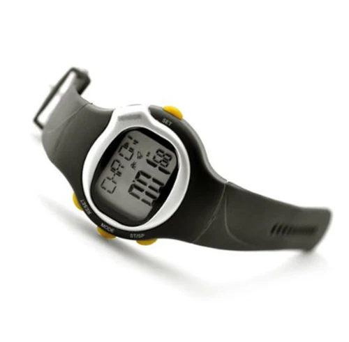 Спортивный монитор частоты сердечных сокращений счетчик калорий Фитнес наручные часы черный