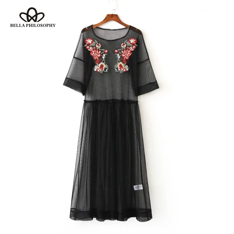 Zara Платье Черное Длинное фото 5