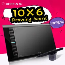 Cheapest UGEE M708 10x6inch Smart Graphic Drawing Tablet Digital Tablet Signature Pad Drawing Pen for Writing Painting Pro Designer wacom