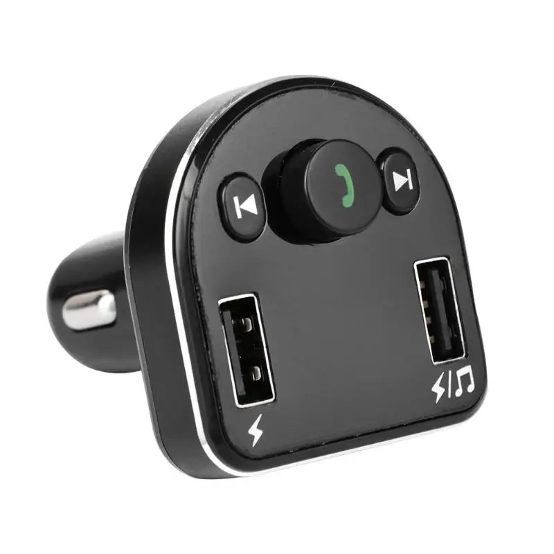 4.6A Dual USB Bluetooth светодиодный дисплей FM автомобильное зарядное устройство телефон Авто Зарядка MP3 радио плеер автомобильные аксессуары