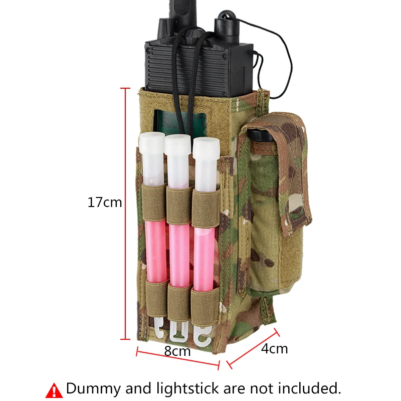 TMC MBITR Радио Чехол Walkie Talkie Molle тактический боевой Prc-152 Мультикам CP TMC2687 | Спорт и