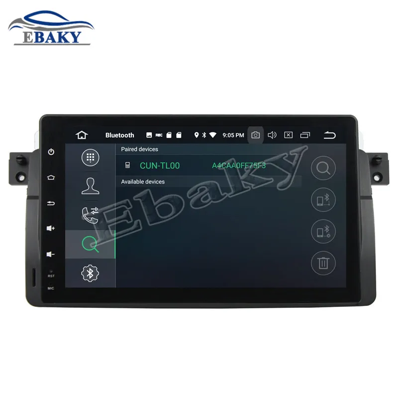 Cheap NaviTopia 9inch 4GB RAM 64GB ROM Octa Core Android 9.0 Car DVD Radio for BMW E46/M3(1998-2005) with GPS/WIFI/Bluetooth 19