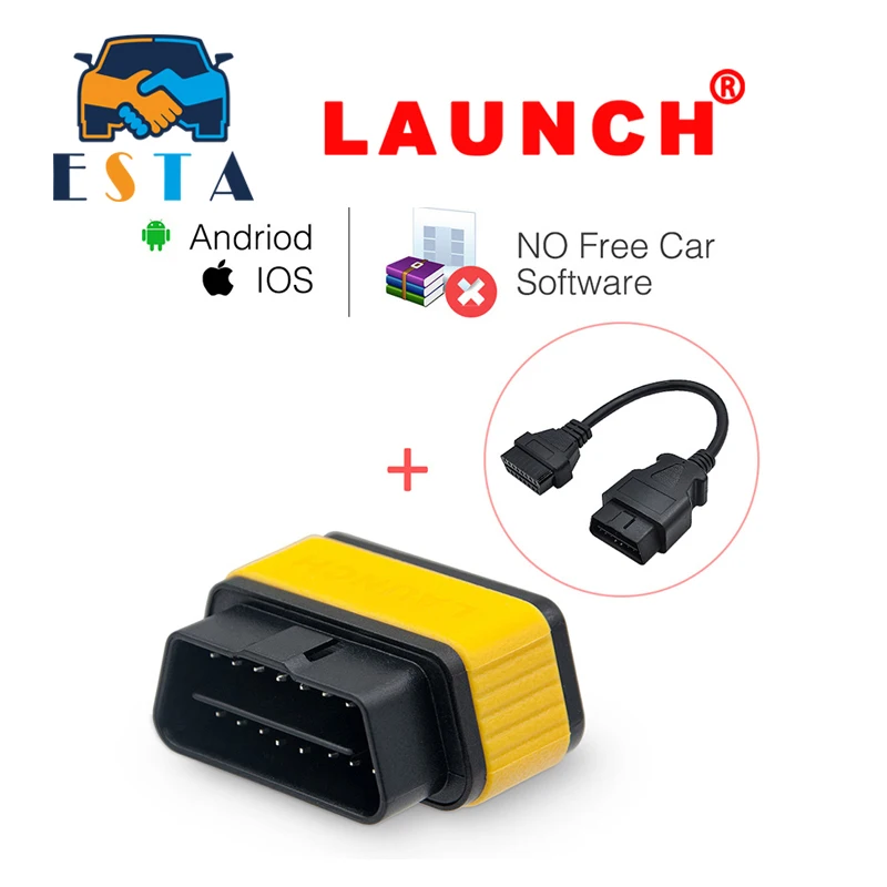 Цена за Оригинал старта X431 EasyDiag 2.0 Авто инструменту диагностики для iOS и Android система OBDII OBD2 код читателя + OBD 16pin расширение кабель Цена за Оригинал старта X431 EasyDiag 2.0 Авто инструменту диагностики для iOS и Android система OBDII OBD2 код читателя + OBD 16pin расширение кабель