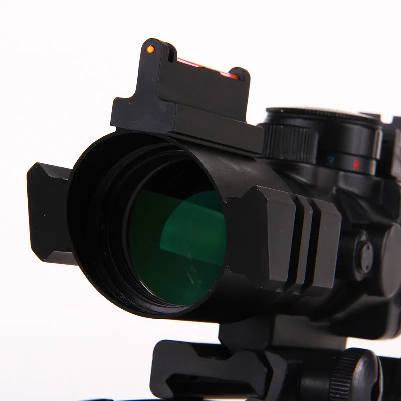 Airsoftsports пистолет Riflescope 4x32 прицел винтовки окулярный волоконно-оптический прицел винтовка/страйкбол пистолет Охота airsoftsports пистолет