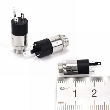 

5PCS PJ392 Stereo Female Sockect Jack 3.5 Audio Headphone Connector 3.5mm Stereo Headphone Audio Video Jack Socket Plug