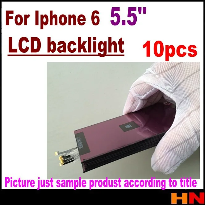 10 шт. подсветка дисплея Замена подсветки для iPhone 6 6G plus 5 дюймов 5'' | Мобильные