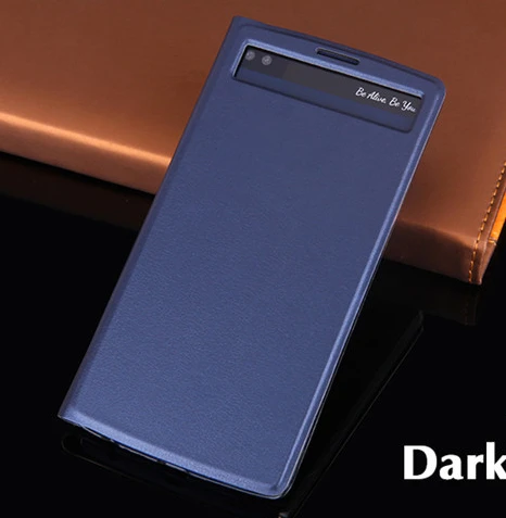 

for LG V10 Flip Case PU Leather Front Back Full Cover LG V10 Window View Case Auto Sleep Phone Shell H968 Capa