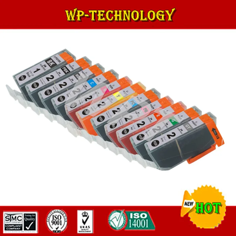 11PCS compatible Ink cartridge suit for PGI 1 PCI 2 ,suit for Canon PIXUS MX7600/Ix7000/Pro9500