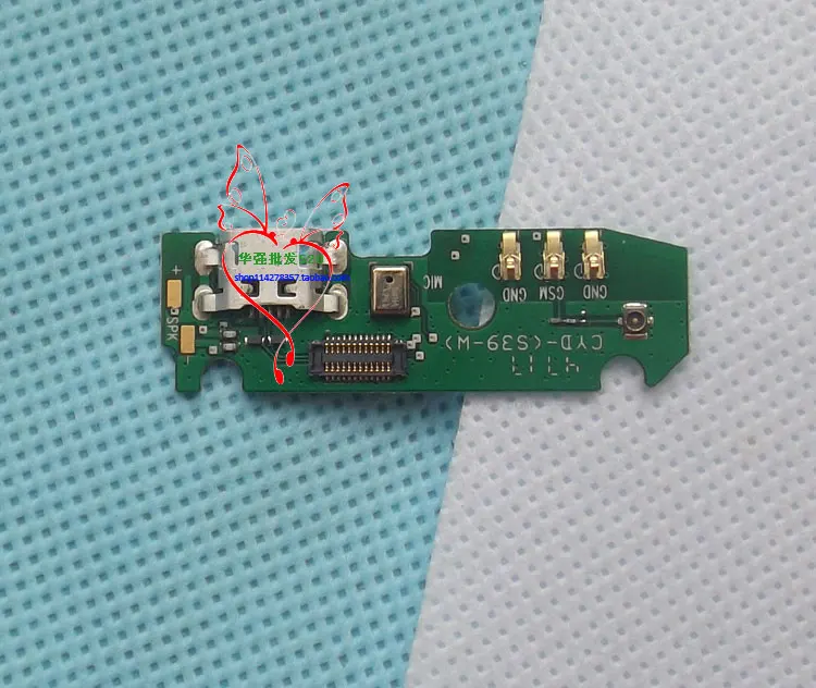 

Original K5 USB Board with Microphone for oukitel k5 Charger Port Dock Charging Micro USB Slot