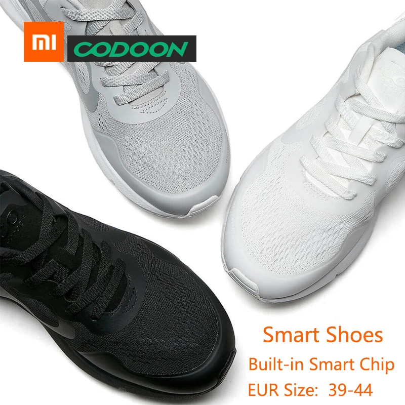 Смарт обувь Xiaomi CODOON с суперумным чипом Mijia высокоэластичная легкая мужская