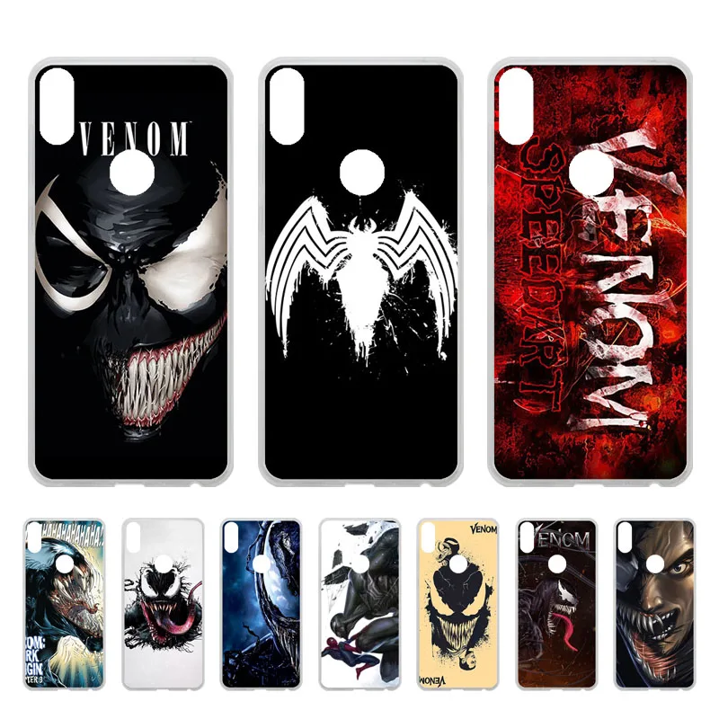 

Soft TPU Cover Case For Asus ZenFone Max Pro M1 ZB602KL Silicone Case Cover For Max Pro M1 X00TD ZB601KL Bumper Venom Patterns