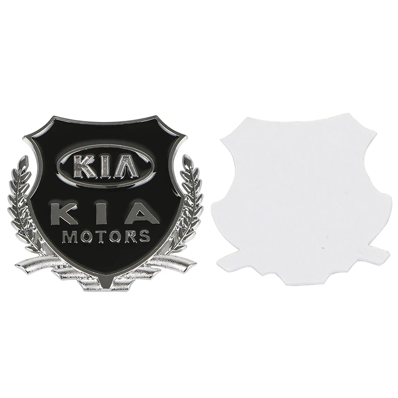 2 шт./лот 3D металлические наклейки для автомобиля VIP Эмблема для KIA rio ceed sportage sorento k2 k3 k4 k5 k6 soul наклейки аксессуары