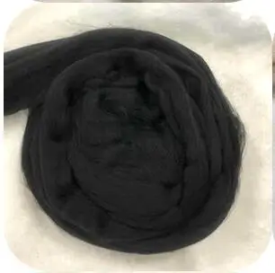 ZENGIA 1000 г/шар супер толстая пряжа мягкая мериносовая шерсть пряжа большая массивная пряжа громоздкая рука ровинг вязание одеяло прядильная пряжа шерсть - Цвет: black