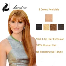 Hot Fusion Hair Extensions #27 #30 #6 Natural Hair Extensions Blonde Brazilian Virgin Hair Straight i Tip Virgin Hair Extensions