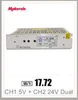 110VAC/220VAC вход переменного тока в источник питания постоянного тока 50 Вт D-50F15 15 В/1.5A-15 В/1.5A 50 Вт Power двойной выход типа быстрая
