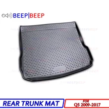 Для Audi Q5 2009- коврик багажник автомобиля сзади Внутренний сапожок Грузовой лоток этаж ковер Тюнинг автомобилей украшения интерьера аксессуары