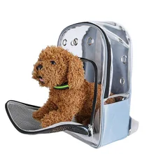 Новинка ПВХ прозрачные Наплечные сумки для питомцев, щенков, кошек, сумка для переноски, сетчатые Наплечные сумки для собак, рюкзак для питомцев, переноска для кошек, собак