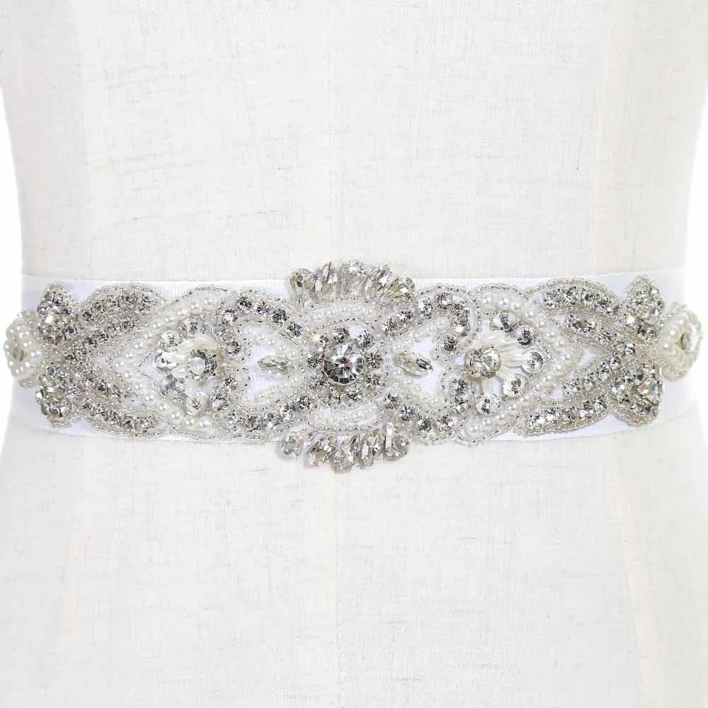 Cinturon De Novia Handmade Beaded Crystals Wedding Belt with Stones Wedding Dress Accessories Rhinestone Bridal Sash Bruids Riem _ - AliExpress