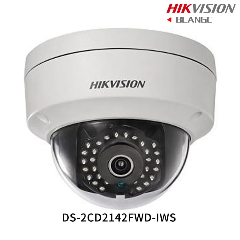 In Stock Hikvision English Version DS 2CD2142FWD IWS 4MP CCTV Camera 120dB P2P IP Camera POE
