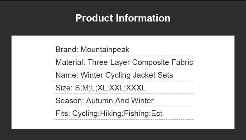 Зимняя велосипедная куртка, наборы, подходит для мужчин и женщин, ветрозащитная, водонепроницаемая, теплая, для спорта на открытом воздухе, одежда для велоспорта, бега, Экипировка для мужчин