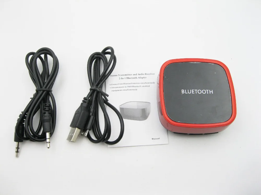 2 in1 Bluetooth Wireless Stereo Adapter 30m Bluetooth Receiver