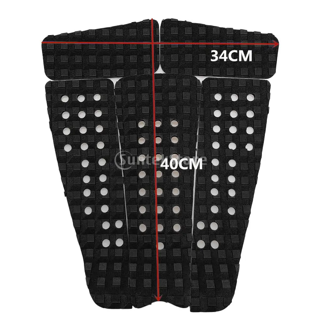 9Pcs/Set EVA Surfing Surfboard SUP Stand up Paddleboard Traction Pad Grip Accessories - Lightweight, Durable & Long Lasting