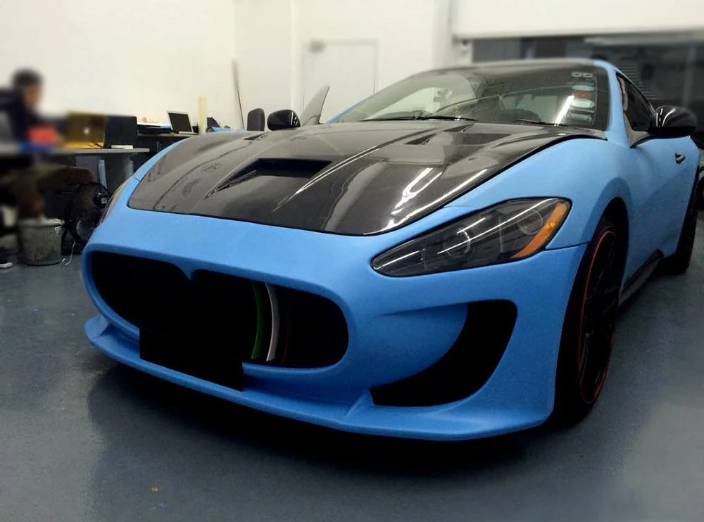 Углеродного волокна крышка капота авто машина Кепки для Maserati GranTurismo Кабриолет купе 2 двери 2006