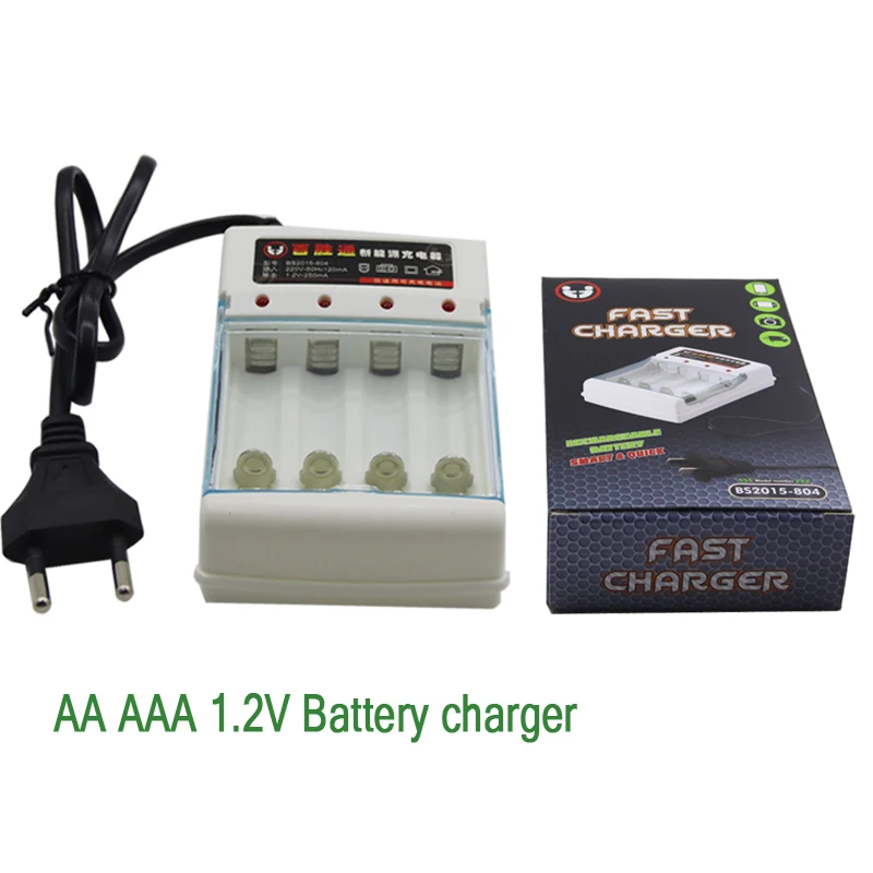 Новым ярлыком 3800 MAH перезаряжаемые батареи AA 1,5 V. Перезаряжаемые Alcalinas drummey+ 1 шт., размер: 4-элементная батарея зарядное устройство