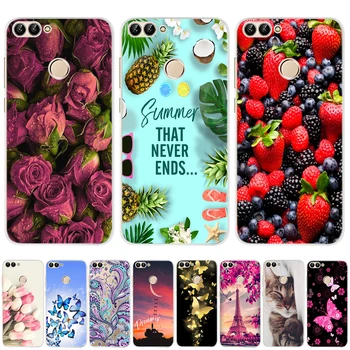 

For Huawei P Smart Case TPU Soft Silicone Back Cover Phone Case For Huawei P Smart Cover Bumper Fundas FIG-LX1 PSmart 2018 Case