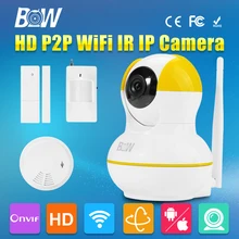 BW HD 720P MegaPixel Lens Filter P2P Mini IP font b Camera b font Wireless Wifi