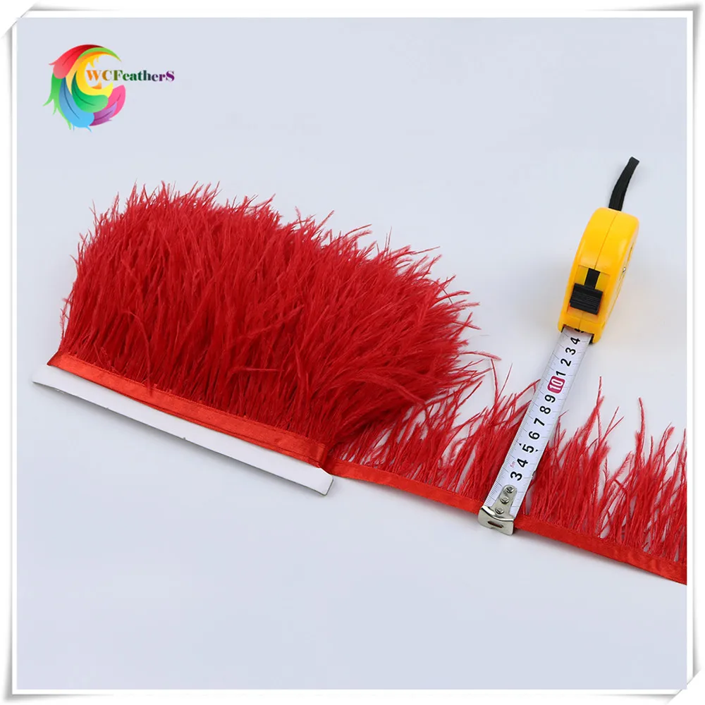 O3 8-10cm ostrich feather trims 5