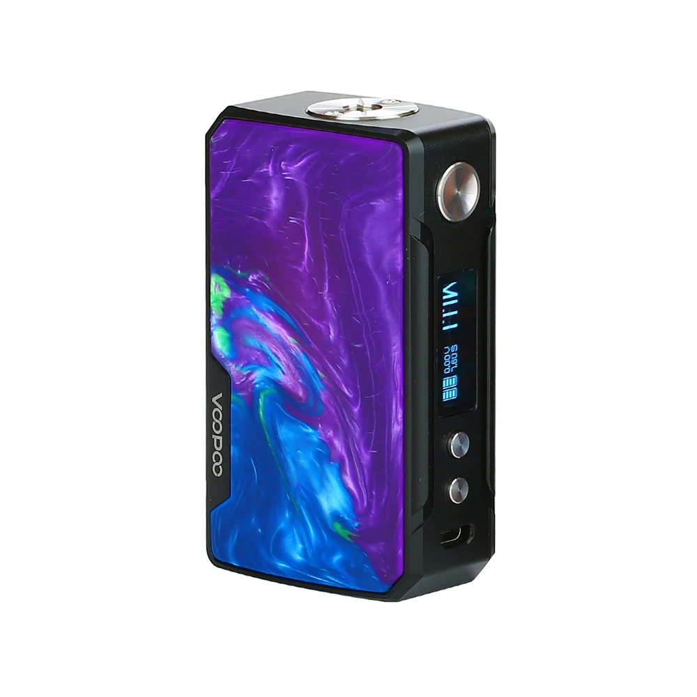 Skup 177W VOOPOO przeciągnij 2 box Mod moc przez 18650 bateria do elektronicznego papierosa Vape Mod Voopoo Mod Vs przeciągnij 157W