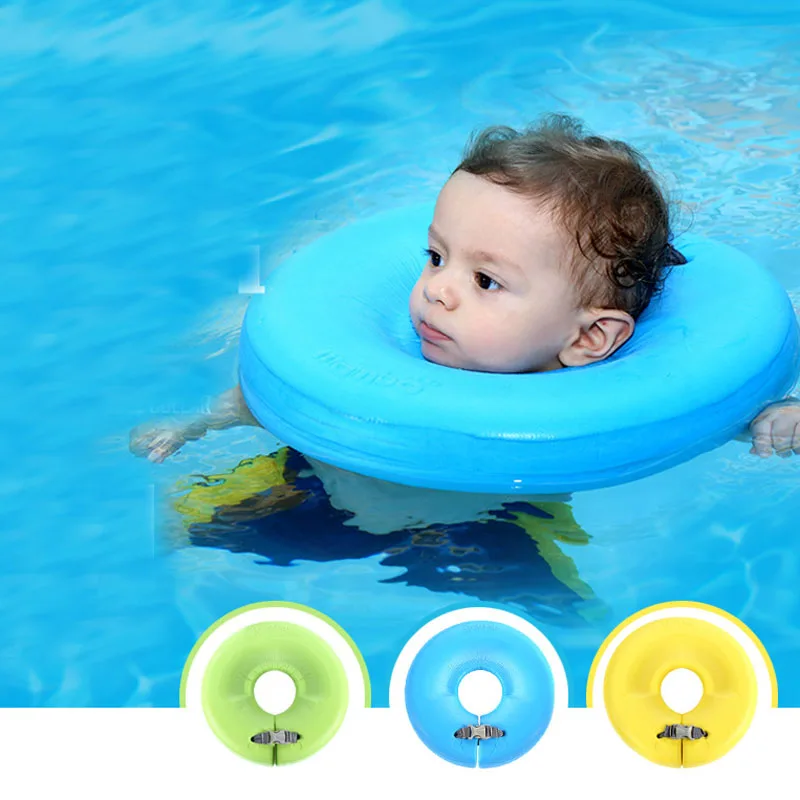 Baby Toddler Inflatable Swimming Ring Collar Toys Float Safety Ring Pool Aids UK 