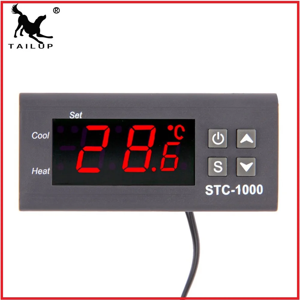 STC-1000 AC 110-220V Digital Temperature Controller Thermostat Aquarium Sensor