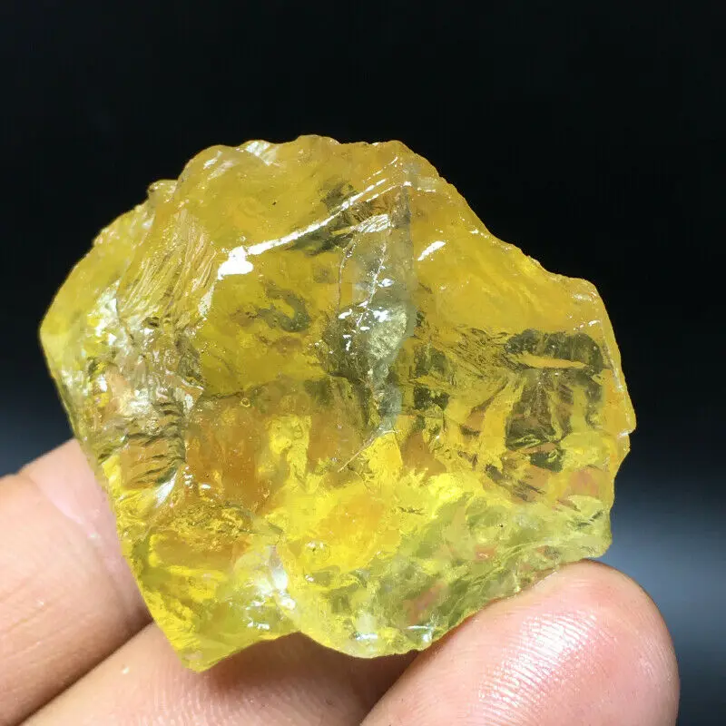 

70g NATURAL CITRINE QUARTZ CRYSTAL POINT HEALING rough FROM BRAZIL