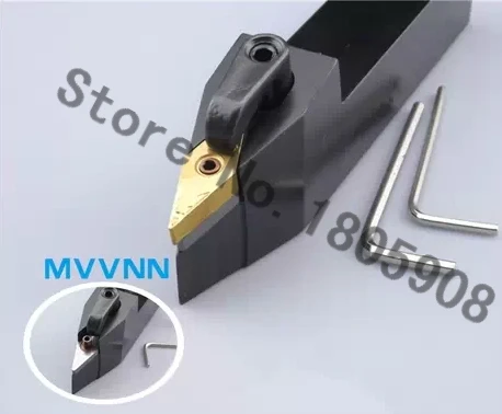 MVVNN2525M16 M-Type CNC Turning Lathe Machine Tools Cutting External Tool Holder 25*25*150mm | Инструменты