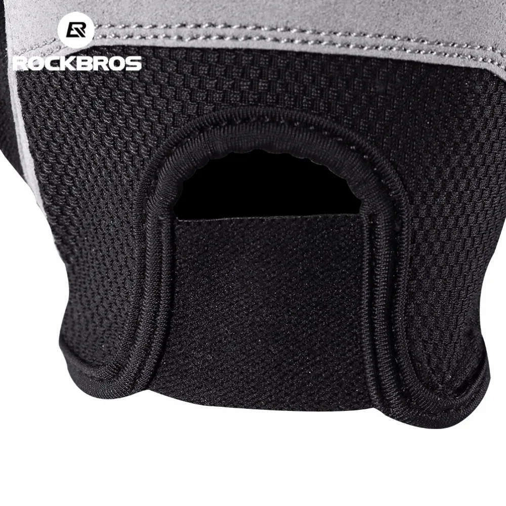 ROCKBROS Cycling Gloves Half Short Finger Bike Gloves Breathable Mountain Road Bicycle Men Sport Gloves Cycling Clothing Unisex