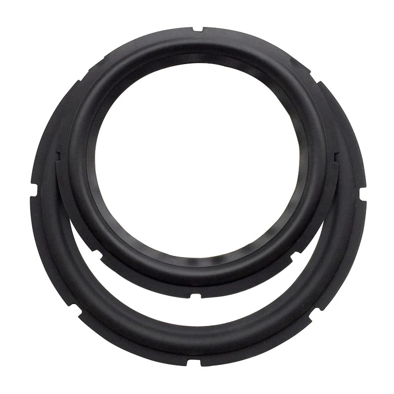 Finlemho 2PCS Speaker Woofer Rubber Surround Repair Kit Ring For