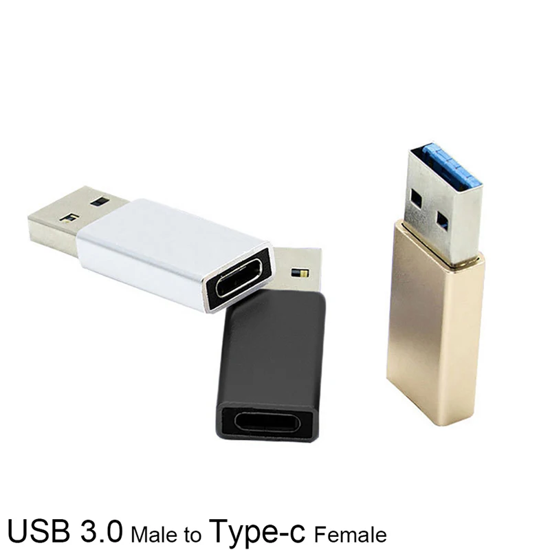 

1pc USB-C Type C Female to Type A USB 3.0 Male Converter Connector Adapter
