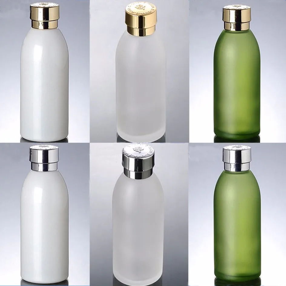 ガラスローションボトル1ml マットホワイトグリーン ホイルカバー付き化粧品容器 詰め替え可能 包装用 Cosmetic Container Lotion Bottlesbottle Cosmetic Aliexpress
