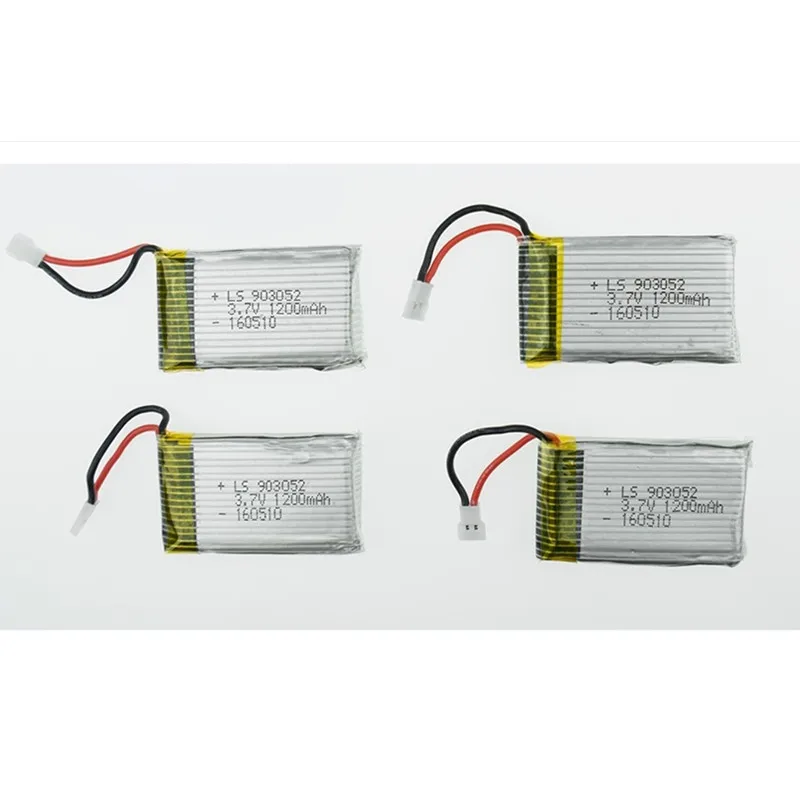 

SYMA X5SC M18 H5P 3.7V 1S 1200mAh Li-po Battery for SYMA X5SW Drone RC Quadcopter 4pcs High Quality