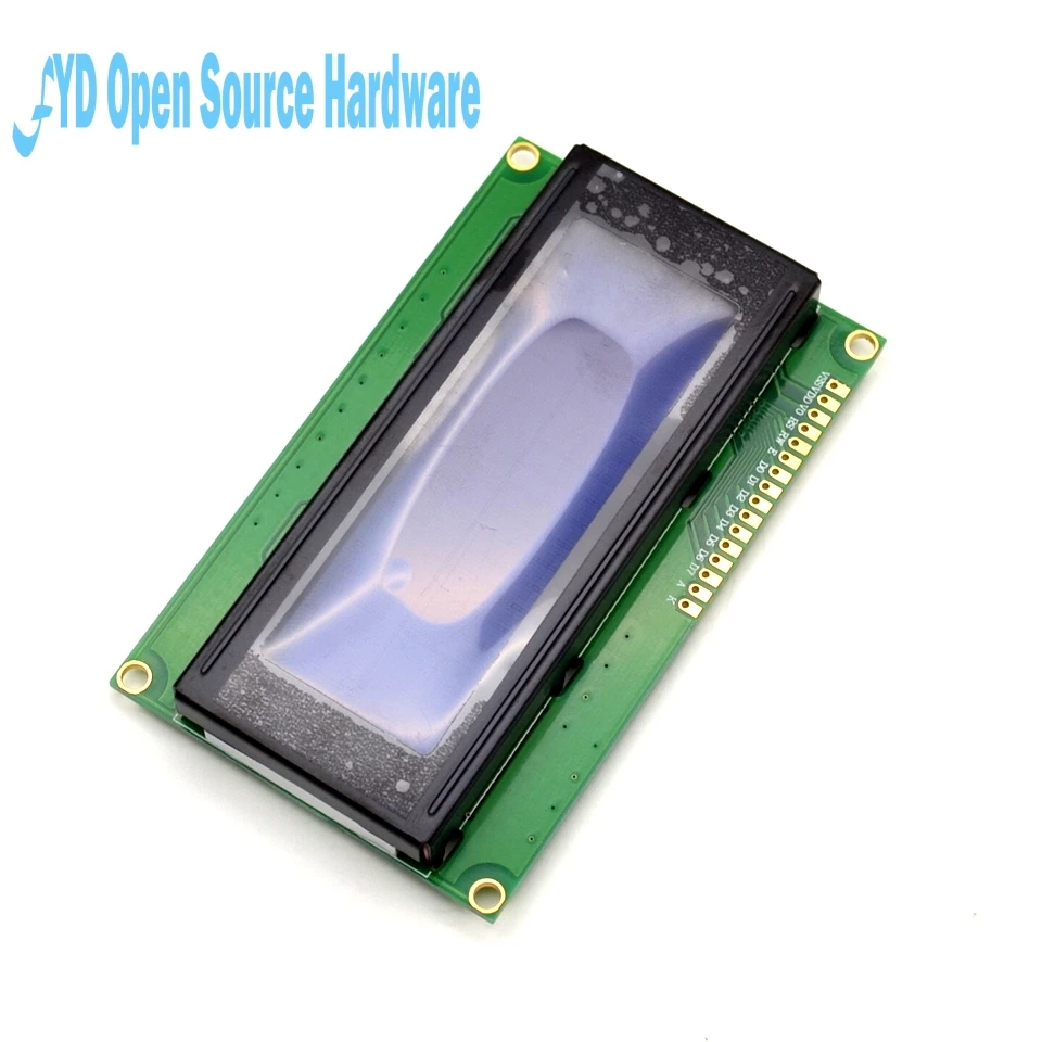 1pcs Circuit Board Liquid Crystal Display 2004 204 20X4 Character LCD Module Display for arduino Blue Serial 60mmX99mm